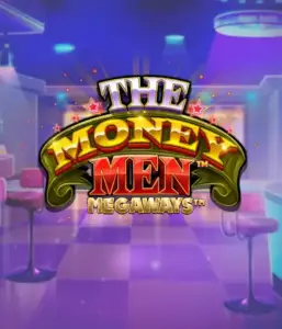 Immerse yourself the dynamic world of The Money Men Megaways slot by Pragmatic Play, showcasing a bold logo with sparkling stars against a lavish casino backdrop. This graphic conveys the energy and allure of high-stakes gambling with its eye-catching design and colorful ambiance. Perfect for casino enthusiasts craving high-energy gaming. 