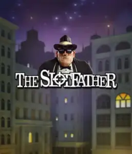 Enter the nefarious realm of The Slotfather slot by Betsoft, featuring a powerful mafia boss posed against a mysterious cityscape. This image conveys the dramatic atmosphere of the organized crime, with the boss clad in a traditional black suit and hat. Ideal for players who enjoy mafia stories, offering a gripping gaming experience. 