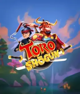 Explore the exciting world of the Toro Shogun game by ELK Studios, showcasing a fearless samurai and a playful red bull joining forces on an adventure. This graphic captures the fusion of fantasy with traditional Japanese elements, set against a peaceful forest backdrop. Great for players who love innovative themes, offering a thrilling adventure.